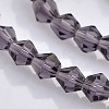 Faceted Bicone Glass Beads Strands EGLA-P017-4mm-03-3