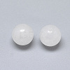 Natural White Jade Beads G-T122-25A-10-2