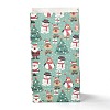 Christmas Theme Rectangle Paper Bags CARB-G006-01G-4