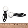 Alloy & Iron Bookmark Cabochon Settings PALLOY-N184-03S-3