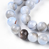 Natural Persian Jade Beads Strands G-A255-A02-01A-3