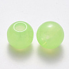 Imitation Jelly Acrylic Beads JACR-R024-01B-03-2