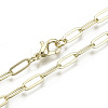 Brass Paperclip Chains MAK-S072-11B-14KC-1