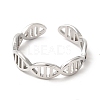 201 Stainless Steel Ring RJEW-E063-01P-2