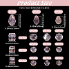 630Pcs 15 Styles Electroplate Glass Beads EGLA-PA0001-35-2