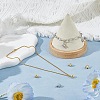 8 Pcs 2 Colors Rack Plating Brass Pendants KK-HS0001-15-5