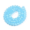 Electroplate Glass Beads Strands EGLA-A044-J8mm-A04-3