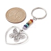 Heart Alloy Pendant Keychain KEYC-JKC00626-05-3