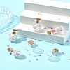 8Pcs Mini High Borosilicate Glass Bottle Bead Containers BOTT-FS0001-01-10
