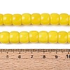 Opaque Glass Beads Strands GLAA-Q106-02A-B05-4