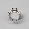 Stainless Steel Brooch Findings STAS-WH0017-060B-1