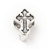 Tibetan Style Alloy European Beads PALLOY-P293-102AS-1