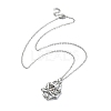 304 Stainless Steel Braided Macrame Pouch Empty Stone Holder Necklace Making NJEW-JN04567-02-2