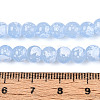 Baking Paint Glass Beads Strands DGLA-N015-6mm-06-4