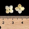 Dyed & Heated Glass Bead Caps GLAA-Z019-01F-3