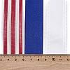 9 Yards 3 Styles Independence Day Polyester & Polycotton Ribbons Sets SRIB-A015-02A-07-3