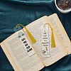 4 Sets Acrylic Bookmark Pendants for Teachers' Day DIY-GL0004-27A-5