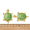304 Stainless Steel Enamel Big Pendants X-STAS-L299-24G-04-3