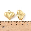 Heart Brass Pendants X-KK-M327-02D-G-3