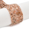 Natural Peach Moonstone Beads Strands X-G-J400-E16-02-3MM-A-2