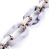 Handmade Acrylic Cable Chains AJEW-JB00634-02-2