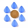 Transparent Frosted Acrylic Pendants MACR-S371-09A-751-3