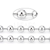 304 Stainless Steel Ball Chains CHS-F009-01J-P-1