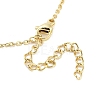 Brass Micro Pave Clear Cubic Zirconia Pendant Necklaces NJEW-Z035-02A-G-3