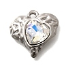 304 Stainless Steel Pendants STAS-Q346-05P-05-1