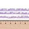 Frosted Crackle Glass Beads X1-GLAA-U001-4mm-M04-4