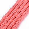Handmade Polymer Clay Beads Strands CLAY-N008-17-2