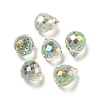 Electroplate Glass Beads EGLA-A041-02-HR04-1