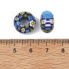 Handmade Millefiori Lampwork European Beads LA-CBA4BF9-01B-3