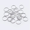 925 Sterling Silver Soldered Closed Jump Rings STER-F036-03P-1x9-1