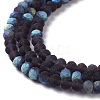 Transparent Glass Beads Strands X-EGLA-A044-T8mm-MB15-4