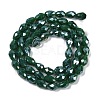 Opaque Solid Color Electroplate Glass Beads Strands LS-EGLA-N013-P6mm-B04-2