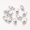 Brass Lobster Claw Clasps KK-KK801-P-1