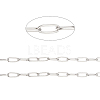 Tarnish Resistant 304 Stainless Steel Paperclip Chains CHS-F010-01H-P-1