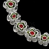 Handmade Millefiori Lampwork Beads Strands LAMP-G164-03N-3