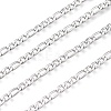 Tarnish Resistant 304 Stainless Steel Figaro Chain CHS-M003-12P-C-2