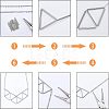 304 Stainless Steel Tube Beads STAS-UN0017-88S-5