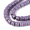 Opaque Glass Beads Strands GLAA-Q106-02A-B04-3