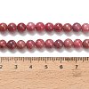 Natural Rhodonite Beads Strands G-F820-K06-6mm-5