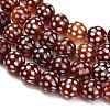 Tibetan Style dZi Beads Strands GG-NH0001-A01-10MM-4
