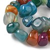 Natural Agate Beads Strands X-G-H295-B01-16-4