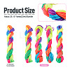 4 Bundles Segment Dyed Polyester Thread OCOR-TADJ0001-02-4