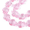 Transparent Glass Beads Strands DGLA-N021-02A-06-3