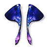 Epoxy Resin Wing Pendants RESI-TAC0021-96E-2