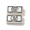 Tibetan Style Alloy Beads PALLOY-P302-09A-AS-1