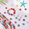 4 Strands Synthetic Turquoise Dyed Beads Strands G-BC0001-54B-03-5